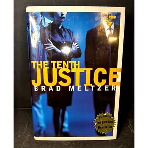 1891.  Hardback Book The Tenth Justice Brad Meltzer 1997 NYT Bestseller